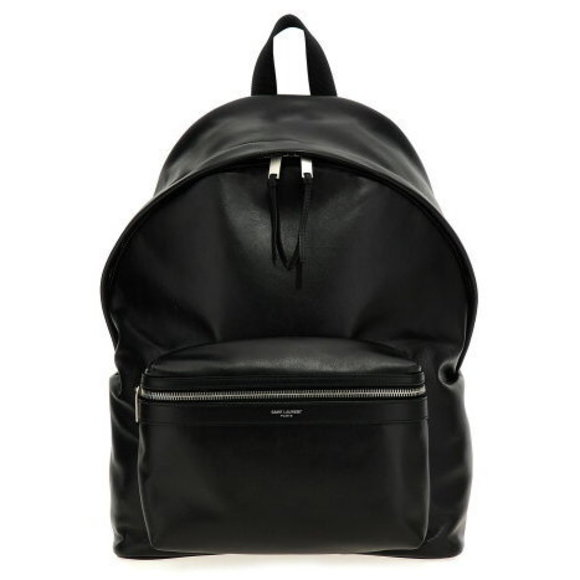 Yves Saint Laurent PARIS Rucksack Backpack Black Backpack City ju - Picture 1 of 4